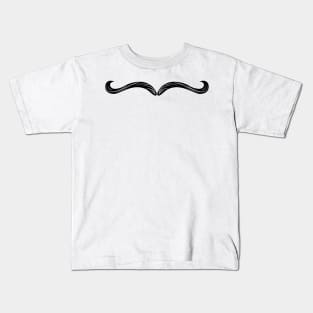 Thin Moustache Kids T-Shirt